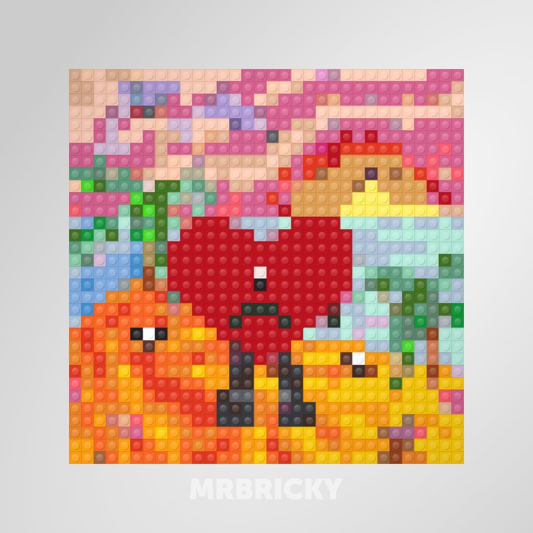 Bad Bunny - Un Verano Sin Ti - Bouwsteentjes albumhoes display