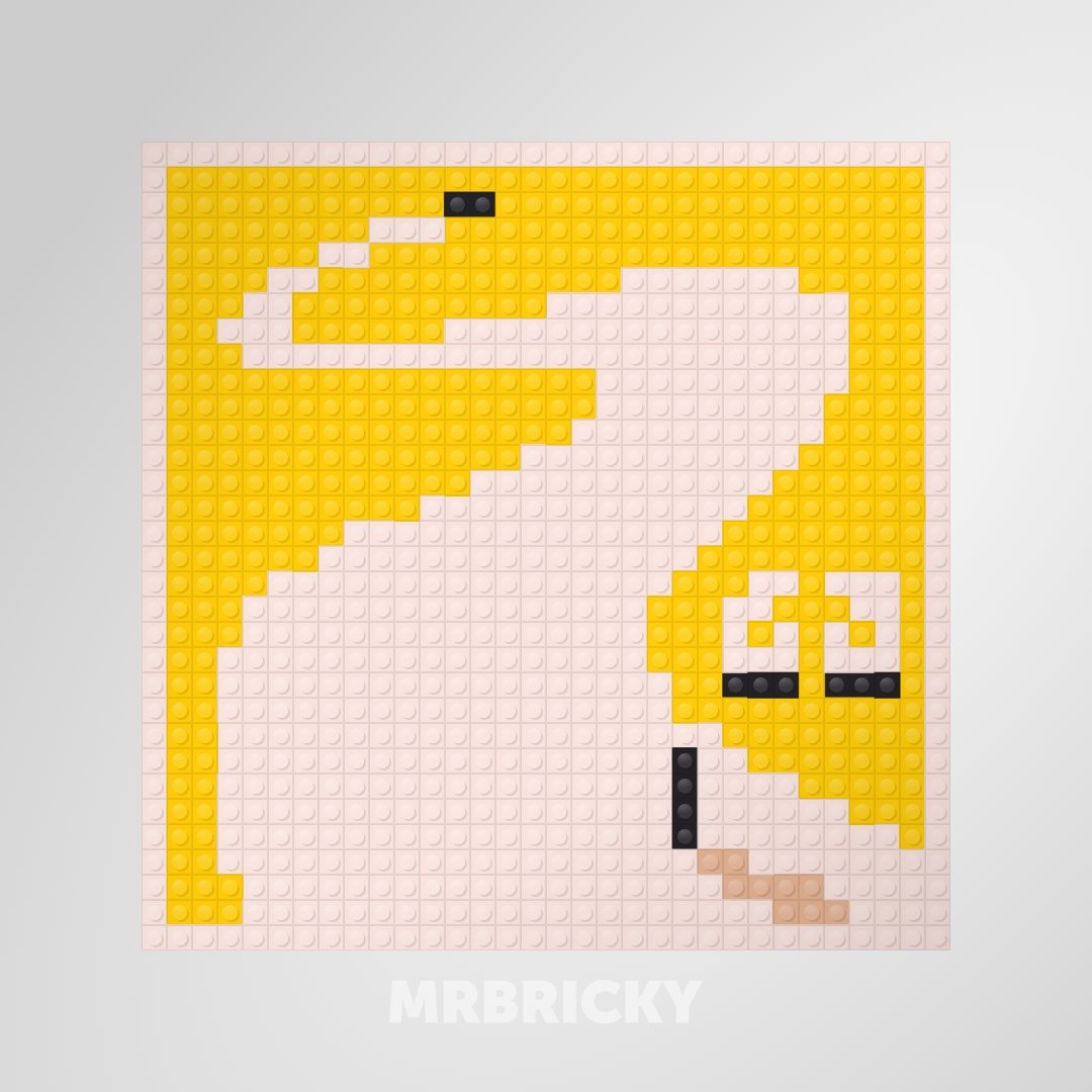 Bruno Mars - Doo-Wops & Hooligans - Bouwsteentjes mozaïek