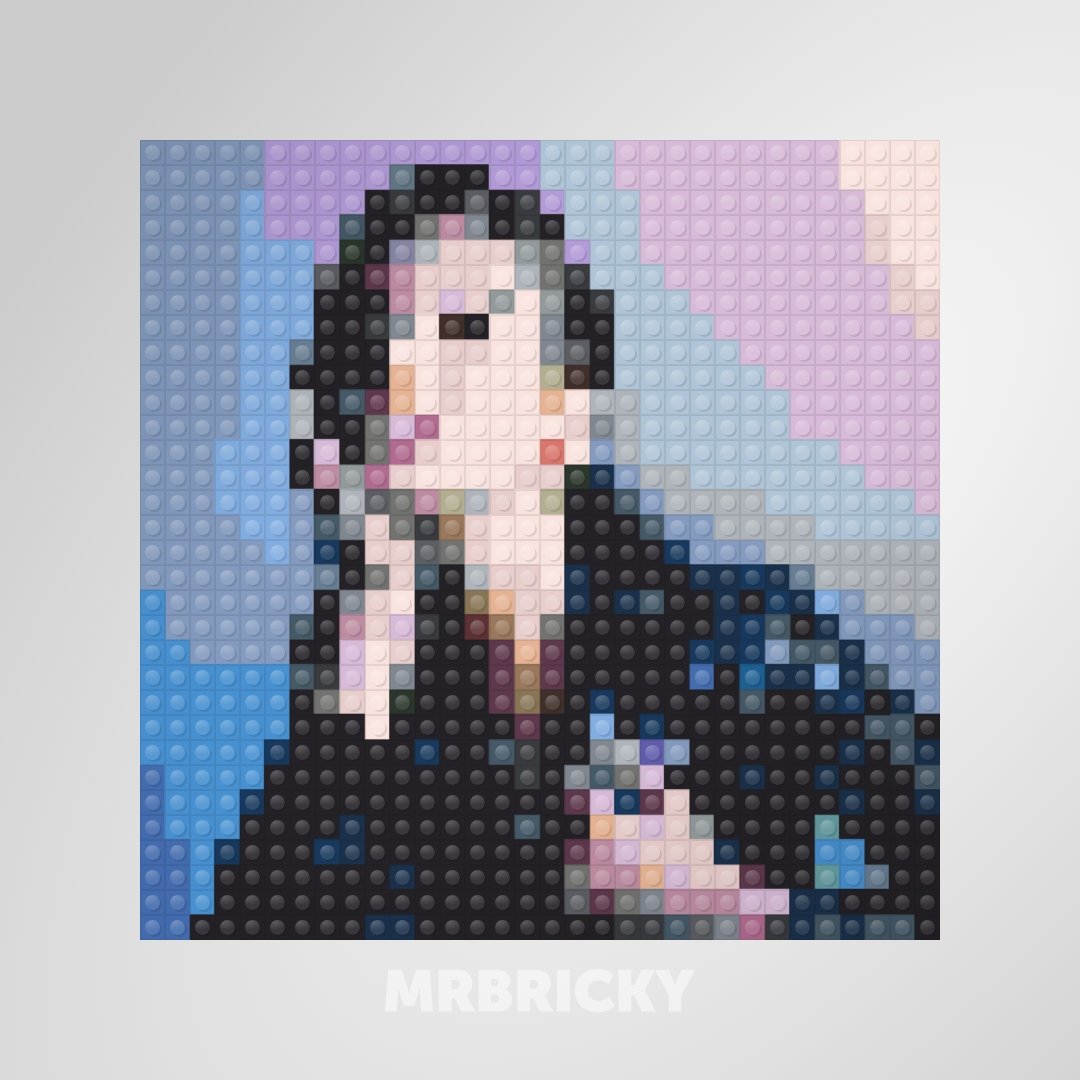 Dua Lipa - Dua Lipa (album) - Bouwsteentjes albumhoes display
