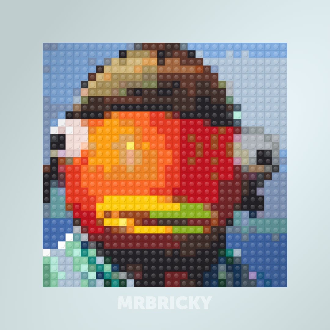 Fortnite - Fishstick - Bouwsteentjes display