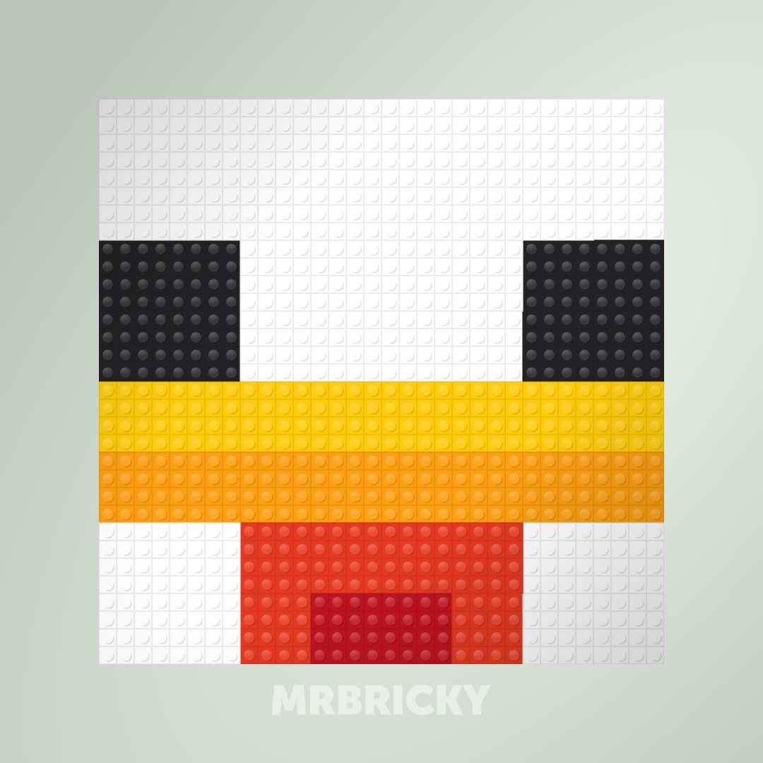Minecraft - Kip - Bouwsteentjes display