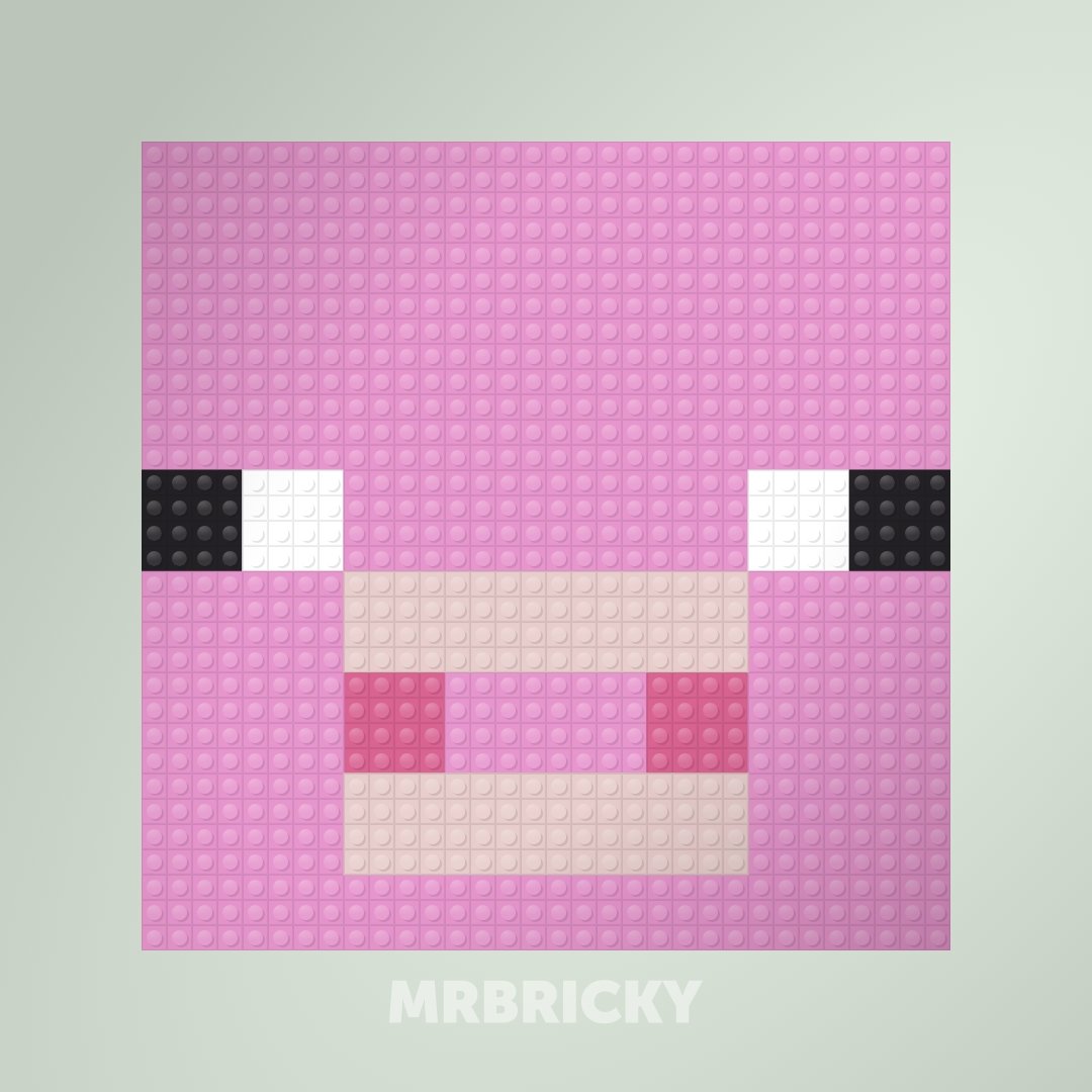 Minecraft - Varken - Bouwsteentjes display