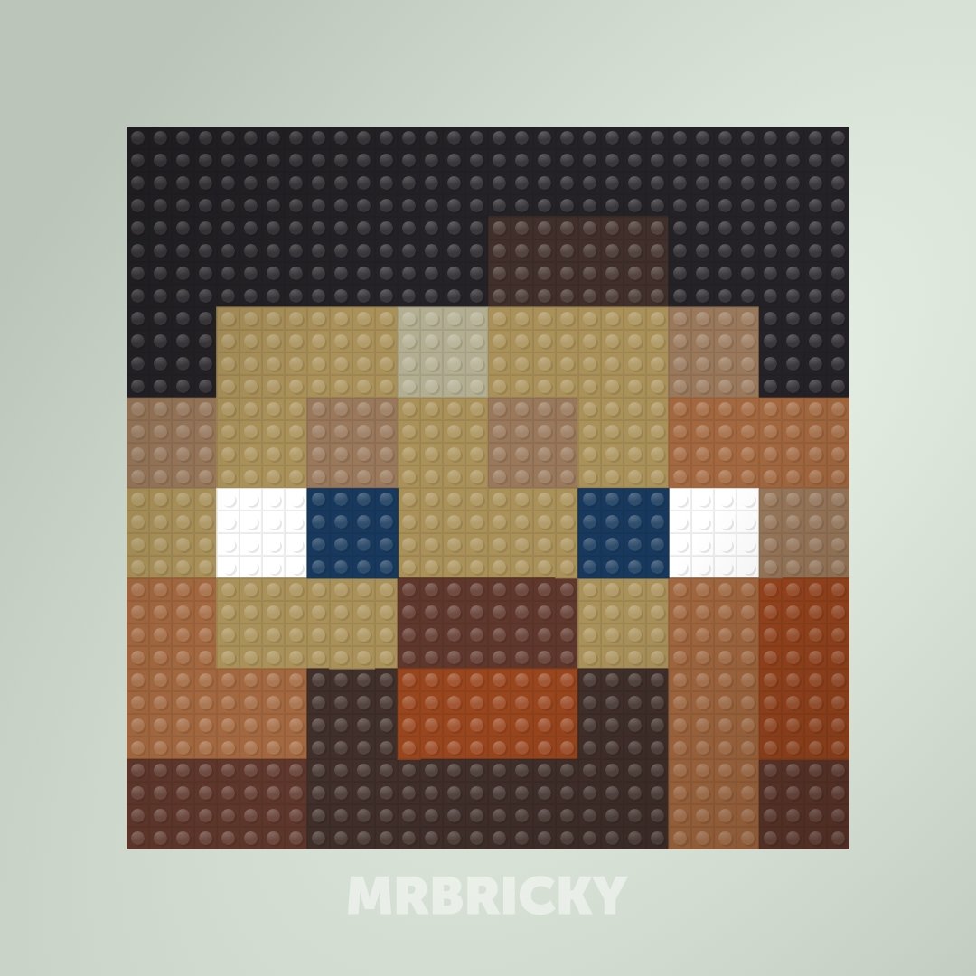 Minecraft - Steve - Bouwsteentjes display