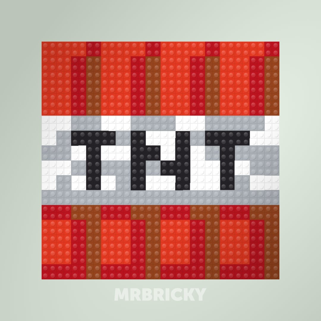 Minecraft - TNT - Bouwsteentjes display