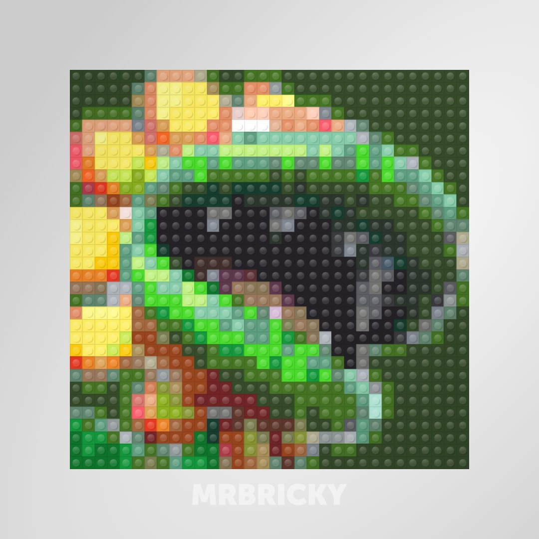 Super Mario - Petey Piranha - Bouwsteentjes display
