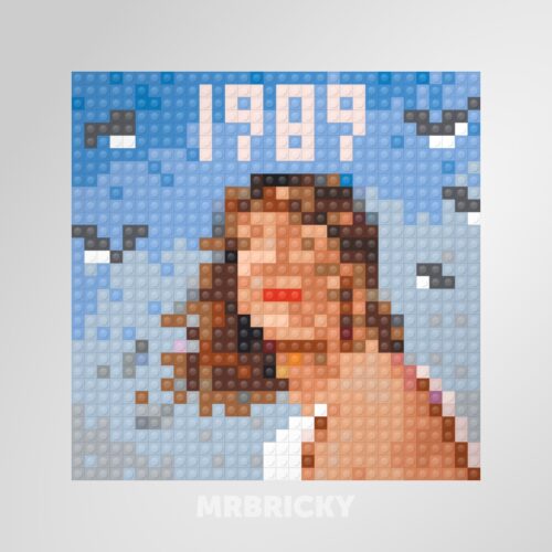 Taylor Swift - 1989 - Bouwsteentjes vinyl albumhoes