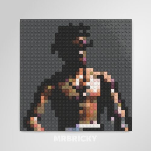 Travis Scott - Rodeo - Bouwsteentjes albumhoes display